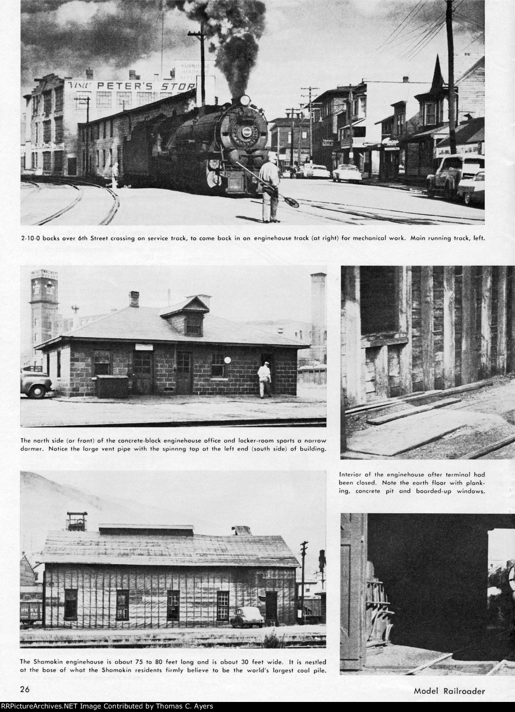 "Shamokin On The PRR," Page 26, 1961